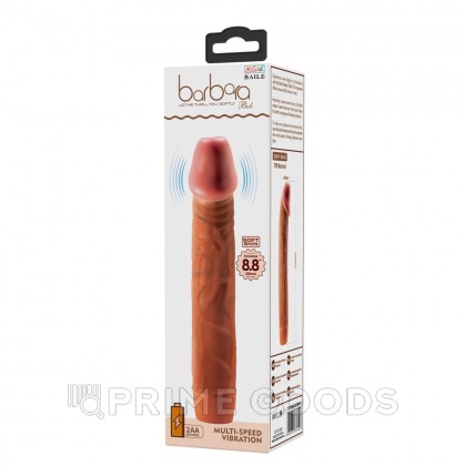 Реалистичный вибратор Bob мультискоростной (22,5 см) от sex shop primegoods фото 6