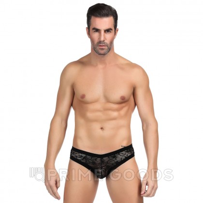 Мужские трусики Black Lace (M) от sex shop primegoods