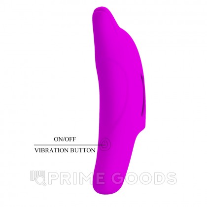 Вибрирующая насадка на палец Delphini от sex shop primegoods фото 8