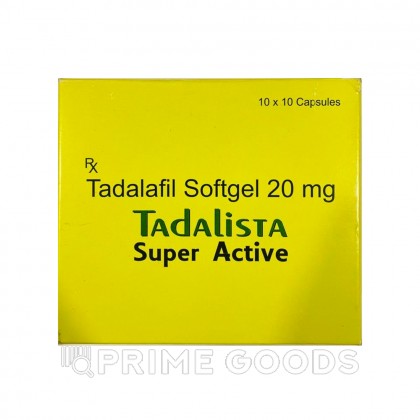 Препарат для усиления потенции Tadalista Super Active (10 таб.) от sex shop primegoods фото 10