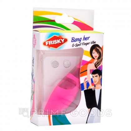 Вибронасадка на палец Bang Her, 7.6х2.9 см от sex shop primegoods фото 4