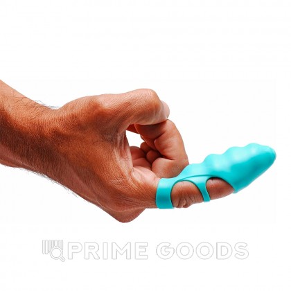 Вибрирующая насадка на палец Finger Bang-her, 8.8 см от sex shop primegoods фото 2