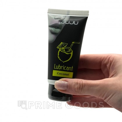 Съедобный лубрикант JUJU со вкусом кокоса  50 мл от sex shop primegoods фото 4