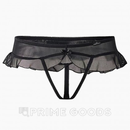 Трусики с доступом и юбочкой Le Frivole Easy to love (S/M, 42-44) от sex shop primegoods