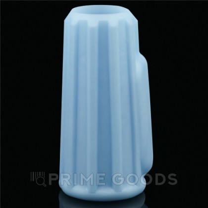 Насадка на пенис с вибрацией Ridge Knights Ring (10*3,7) голубая от sex shop primegoods фото 3