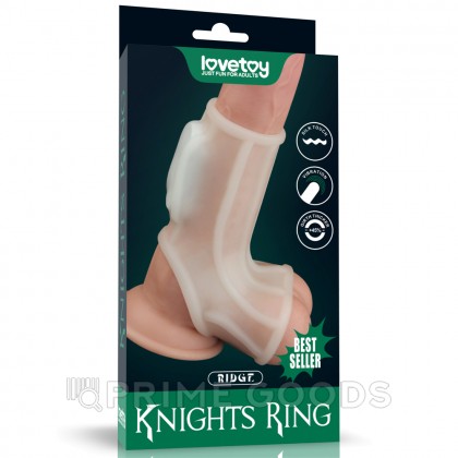 Насадка на пенис с вибрацией Ridge Knights Ring (13,3*2,8) от sex shop primegoods