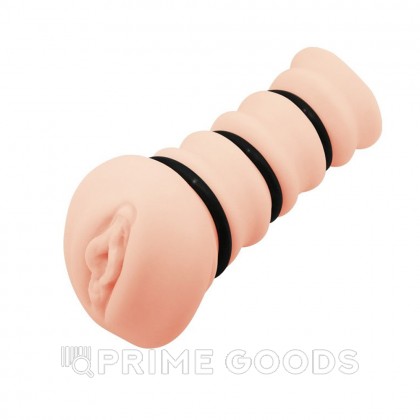 Мастурбатор в виде вагины с 3 кольцами Rossi от sex shop primegoods