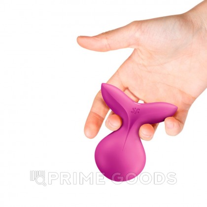 Стимулятор клитора Satisfyer Viva la Vulva 3, фиолетовый от sex shop primegoods фото 7