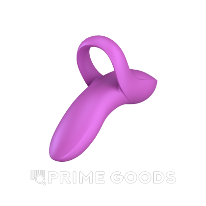 Вибратор на палец Satisfyer Bold Lover темно-розовый от sex shop primegoods фото 4