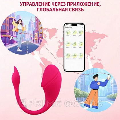 Виброяйцо с управлением через приложение Sharp tail от sex shop primegoods фото 10