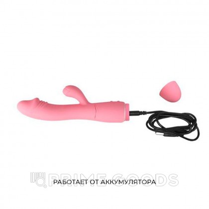 Нежно-розовый вибратор кролик Snappy от sex shop primegoods фото 5