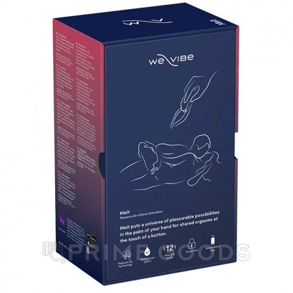Вибратор для пар WE-VIBE Melt от We-Vibe темно-синий от sex shop primegoods фото 14