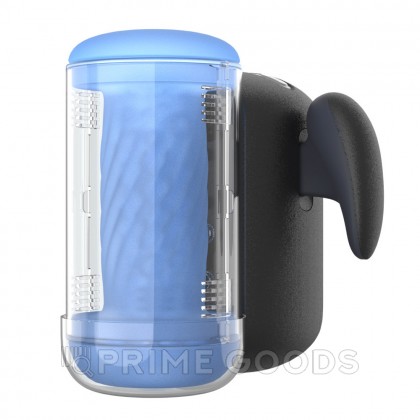 Инновационный робот-мастурбатор Black Knight с функцией пенетрации от Amovibe от sex shop primegoods фото 6