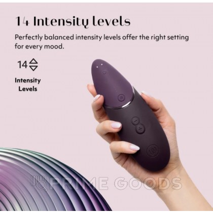 Бесконтактный клиторальный стимулятор Womanizer Next темно-фиолетовый от sex shop primegoods фото 10