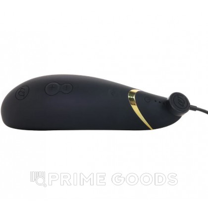 Бесконтактный клиторальный стимулятор Womanizer Premium черный/золотой от sex shop primegoods фото 3