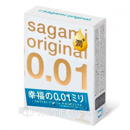 Презервативы Sagami Original 001 EXTRA LUB, 2 шт от sex shop primegoods фото 3
