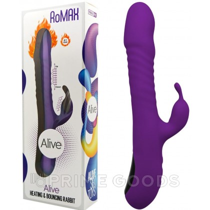 Вибратор-кролик Romax фиолетовый от Alive от sex shop primegoods фото 5