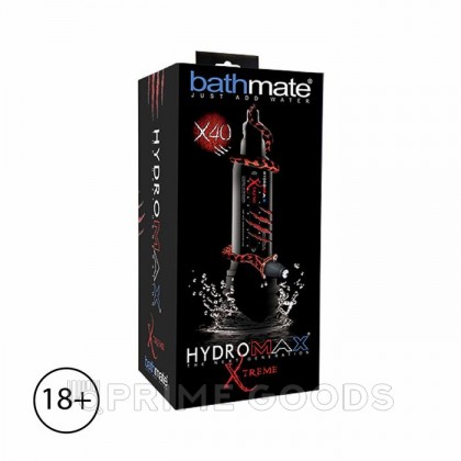 Гидропомпа Bathmate Xtreme X40 Crystal - прозрачная от sex shop primegoods