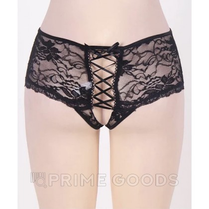 Трусики с завязками и открытым доступом (XL) от sex shop primegoods фото 2
