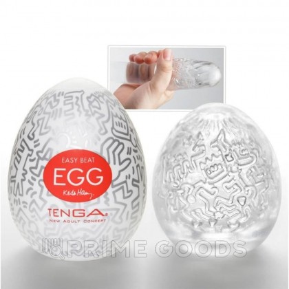TENGA&Keith Haring Egg Мастурбатор яйцо Party от sex shop primegoods фото 3