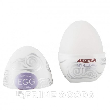 TENGA Egg Мастурбатор яйцо Cloudy от sex shop primegoods фото 6