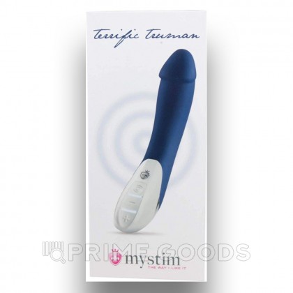 Вибратор Mystim Terrific Truman темно-синий от sex shop primegoods фото 12