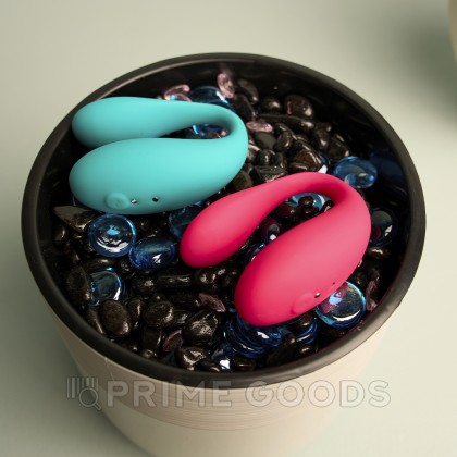 Вибратор для пар TWIN Tiffany с управлением через приложение от Amovibe от sex shop primegoods фото 2