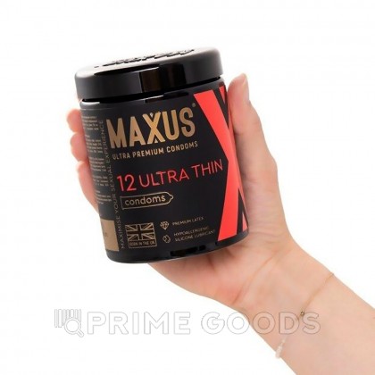 Презервативы ультратонкие MAXUS Ultra Thin X-Edition 12 шт. от sex shop primegoods фото 6