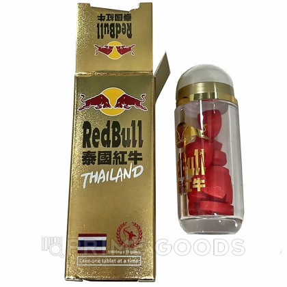 Возбуждающее средство для мужчин Red bull (Красный бык) 10 табл. от sex shop primegoods фото 3