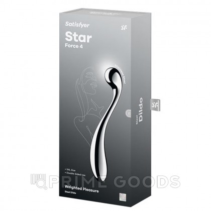 Фаллоимитатор Star Force 4 Satisfyer (сталь) от sex shop primegoods фото 6