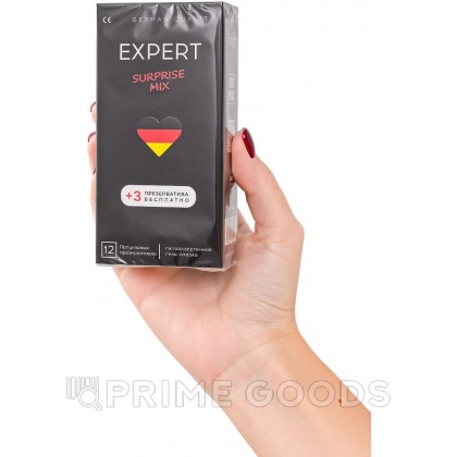 Презервативы EXPERT SURPRISE MIX № 12+3 (микс), 12+3 шт. от sex shop primegoods фото 4