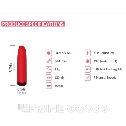 Минивибратор MAGIC MOTION Awaken от sex shop primegoods фото 2