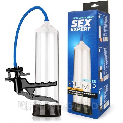 Вакуумная помпа с рычажным насосом Sex Expert (размер: L 200 мм, D 55 мм) от sex shop primegoods