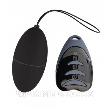 Виброяйцо Alive Magic Egg с пультом ДУ, черный  от sex shop primegoods фото 2