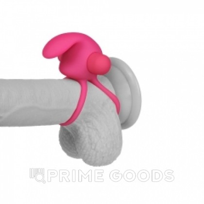 Эрекционное виброкольцо Power DUO clit cockring (розовый) от sex shop primegoods фото 5