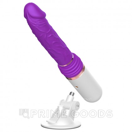 Телескопический вибратор с дисплеем на подставке от sex shop primegoods фото 4