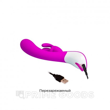 Вибратор-кролик Harlan от sex shop primegoods фото 7