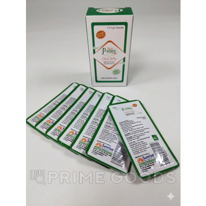 Желе для для укрепления и продления эрекции P-Force (7 саше по 4 гр) от sex shop primegoods фото 2