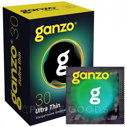 Презервативы ультратонкие Ganzo Ultra Thin Black Edition 30 шт. от sex shop primegoods фото 2