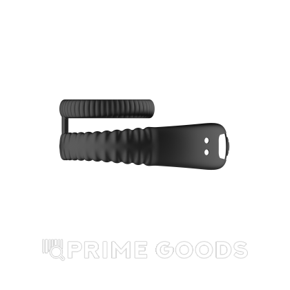 Двойное эрекционное кольцо с вибрацией от sex shop primegoods фото 3