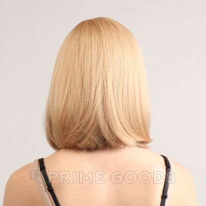Парик искусственный с чёлкой 30 см, цвет блонд от sex shop primegoods фото 3