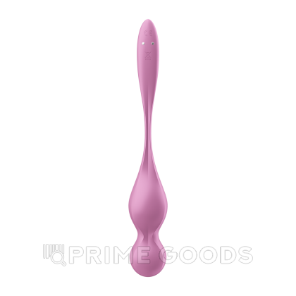 Тренажер для интимных мышц с вибрацией Satisfyer Love Birds 1 розовый (Connect App) от sex shop primegoods фото 3