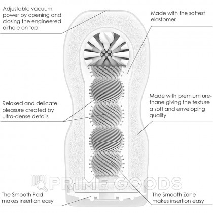 Мастурбатор Tenga Original Vacuum Cup Extra Gentle от sex shop primegoods фото 4