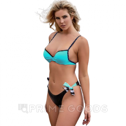 Купальник тройка Stripe Blue (S) от sex shop primegoods