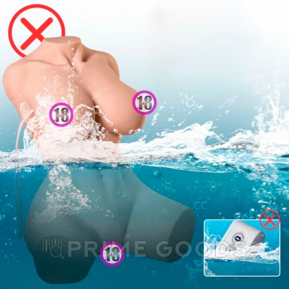 Сексуальное женское тело с двойным входом для мастурбации Miss perfection от sex shop primegoods фото 5