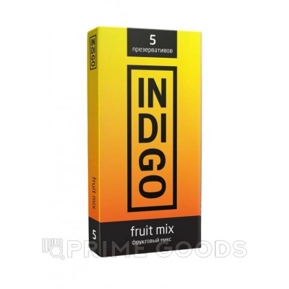 Презервативы INDIGO FRUITMIX № 5 фруктовый микс (5 шт.) от sex shop primegoods