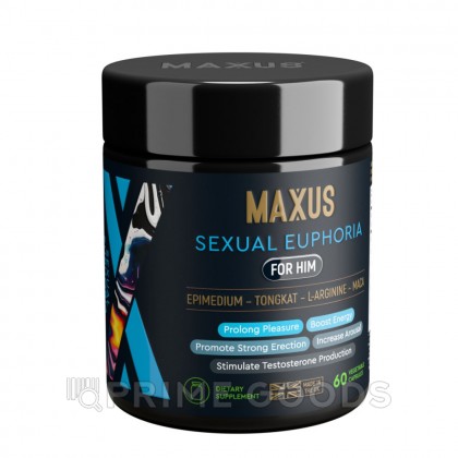 MAXUS БАД Sexual Euphoria for him (Сексуальная Эйфория для него), 60 капсул от sex shop primegoods фото 7