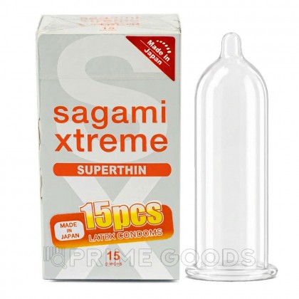 Презервативы SAGAMI Xtreme 0.04мм ультратонкие 15шт. от sex shop primegoods