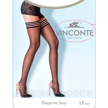 Чулки женские Vinconte , 4L (46-48), 15 ден от sex shop primegoods фото 2