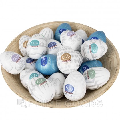 TENGA Egg Мастурбатор яйцо Cloudy от sex shop primegoods фото 4